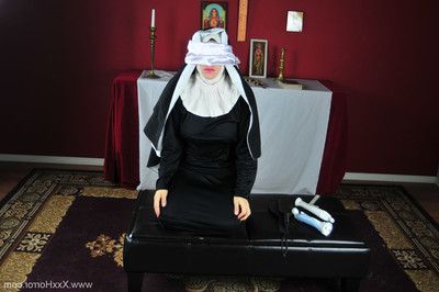 Anal nun confessing sins to exotic priest