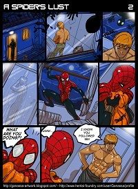 A spider’s شهوة (spider man)