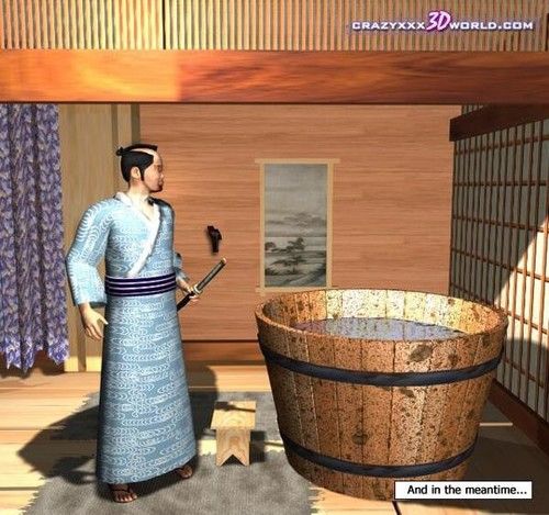 Samurai cheating housewife 3d hentai comics asian anime amulet a