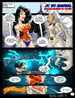 Wonder Woman vs Storm- DC vs Marvel